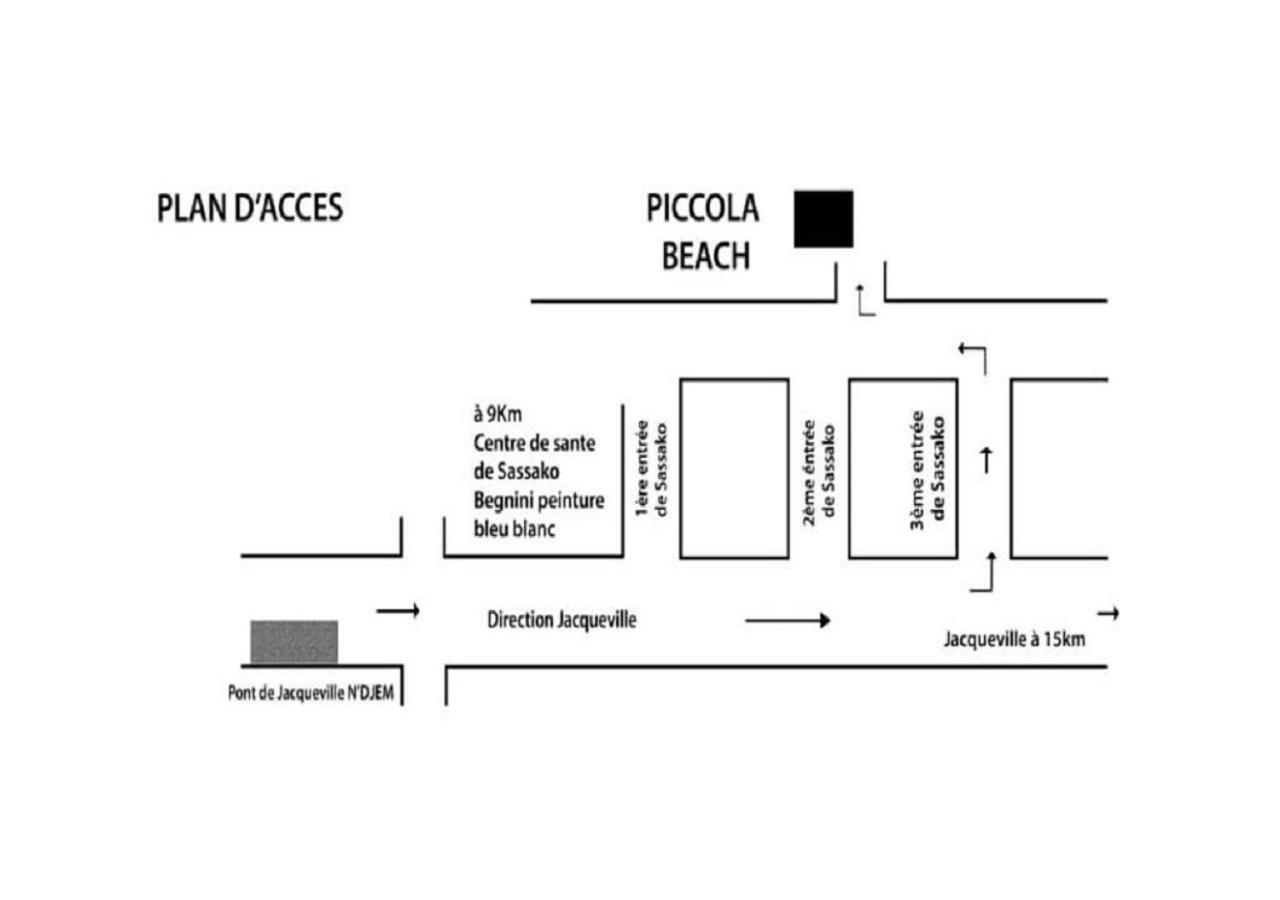 Piccola Beach Sassako Begniny エクステリア 写真